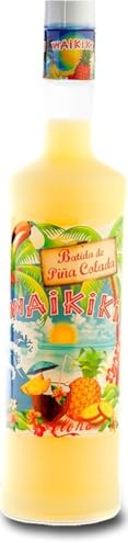 Fertigcocktail Batida de Pina Colada Waikiki - Exotischer Likör, 0,7L, 16% Vol.