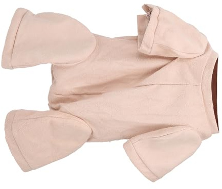 Puppenkörper-Set aus Stoffstoff, Weiches Material die Puppenherstellung mit 3/4 Armen und 3/4 Beinen, mit Kabelbindern, Wiedergeborene Puppen (20 Zoll)