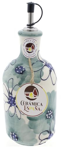 CERÁMICA ESPAÑA Huilier Amazon M09, 1 l, anti-goutte, artisanal, 9 x 9 x 28 cm