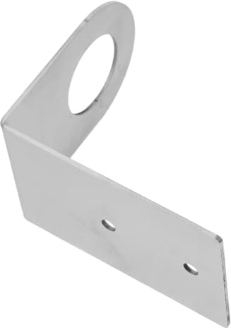 Seifenspenderhalterung aus Edelstahl zur Wandmontage, 2,8cm | Silber Gebürstet, für Badezimmer an Handseifen und Duschgelflaschen, ohne Bohren