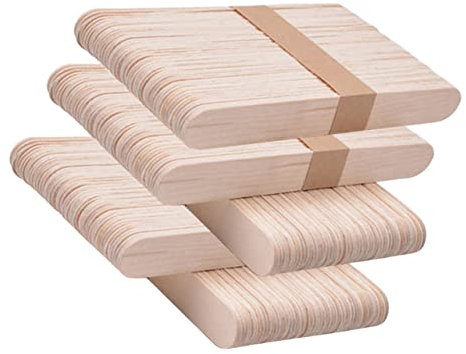 VILLCASE 250stücke Holzsticks Für Bastelprojekte Diy-stäbchen Aus Umweltfreundlichem Holz Bastelstäbchen Für Zum Handwerken