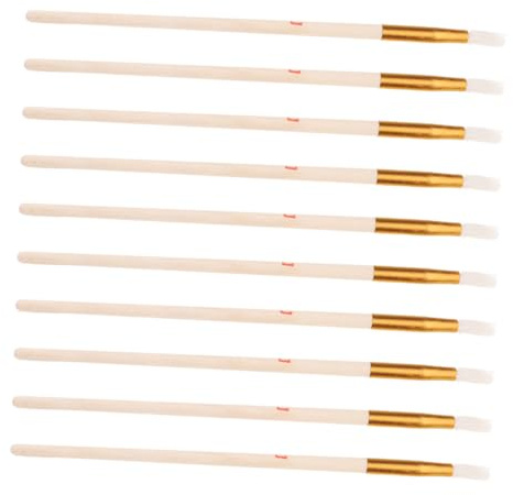 KITANDOVE Juego De Herramientas Manuales para Polinización 10 Piezas Cepillo para Frutas para Jardín para Abejas Perales Melocotoneros Fácil De Manejar Versátil para Hidropónicos