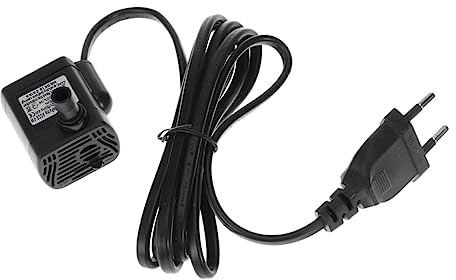 SUPVOX Pompa Sommergibile per Acquario Fontana 220-240V 220L/H Plastica Rigida Regolabile Mini Pompa Ventose per Acquario Stagno Fontana