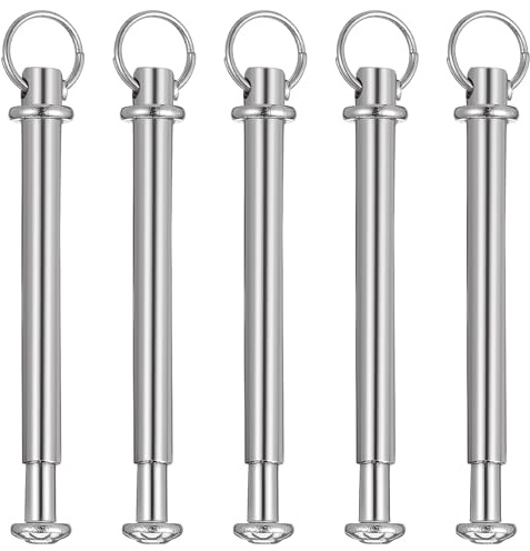 Gatuida Kit 5 Set di Ventilateur Rivetti e Dadi in Acciaio Inossidabile per Riparazione Facile e Manutenzione di Ventilateur Pieghevoli, per Uso Fai da Te