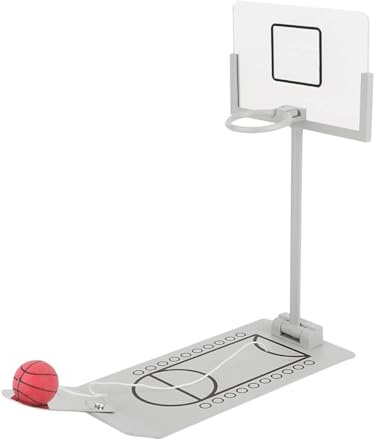VOANZO Mini Cerceau de décoration de Bureau, Jeu de Basket-Ball à Doigts pour Les Fans de Basket-Ball, Bureau, Maison