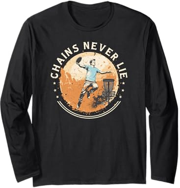 Disc-Golf-Player Disc-Golfing detti Divertenti Disc-Golf Maglia a Manica