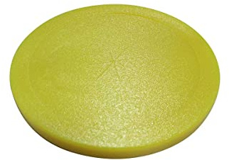 Gold Standard Games Lexan Air Hockey Puck - Yellow 3-1/4