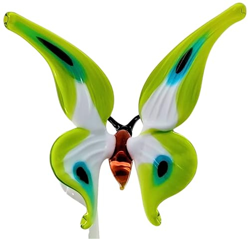 Glasvogelwelt Orchideenstab, Schmetterling (weiß-grün) (normal)