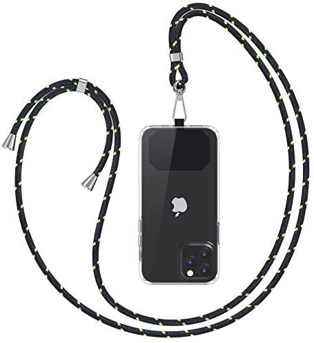 GUMO-LONG Handyband Universal zum Umhängen - Kompatibel mit jedem Handy und Smartphone, Kette zum Umhängen, Hülle mit Kordel, Handyband mit jeder Hülle kombinierbar