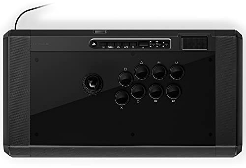 Qanba Obsidian 2 – Arcade Joystick kompatibel PS5, PS4 – officiell Playstation-licens – Pro FightStick – PC-kompatibel