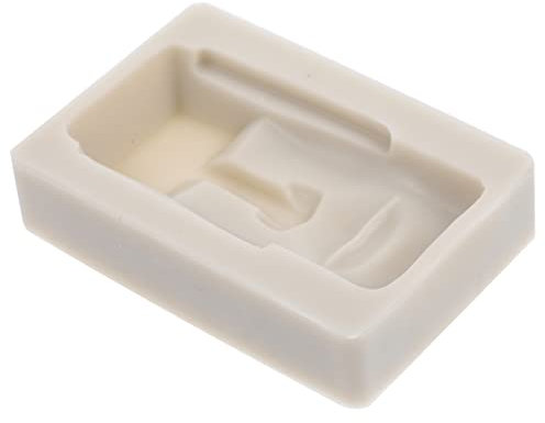 BESTonZON Stampo in Silicone Per Cioccolato Fondente Stampo Decorativo Moai Fai Da Te Facile Da Pulire e Sformare