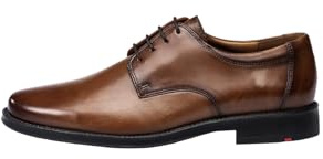 LLOYD Herren Schnürschuhe Nevio, Männer Businessschuhe,Anzugschuhe,Derby,schnürung,Office,büro,Freizeit,Schnuerschuhe,lace-up, Noce, 43 EU / 9 UK