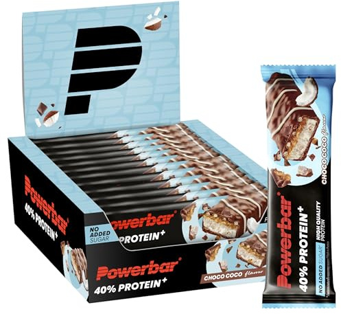 Powerbar 40% Protein + Crisp Bar (12x40g) Choco Coco - Bars - Protein Bars