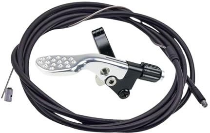 Perfeclan Mando a Distancia para tija de sillín de Bicicleta con Cable, Palanca de Cambio para tija de sillín, repuestos para Accesorios de Bicicleta de