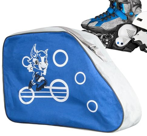 Generisch Rollschuhtaschen für Damen, Skatetasche | Atmungsaktive Eiskunstlauf-Tasche, Inline-Skate-Tasche, Rollschuh-Zubehör - Rollschuhtasche, Verstellbarer Rollschuhrucksack für und Mädchen