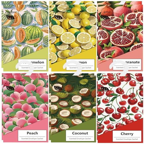 12pcs Wäscheduft Schrank Duftsäckchen Kleiderschrank Dufterfrischer, Duftbeutel Kleiderschrank Duft Hanging Beutel, Schrankdeo Natürlichen Geruch Sachet Duft, Schrankduft Frische (12PCS,)