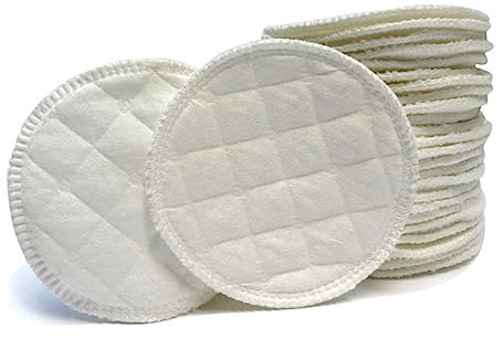 JOINPAYA 12stücke Wiederverwendbare Baumwoll Stilleinlagen Waschbare Saugfähige Stillpads Für Stillen Wiederverwendbare Stilleinlagen Aus Baumwolle Für Junge Mütter