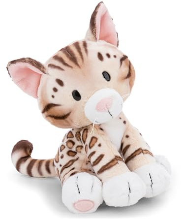 Kuscheltier Katze Bengal 35cm - braun - Weiches NICI Plüschtier – niedliches Stofftier zum Kuscheln & Spielen – tolle Geschenkidee für Kinder & Erwachsene | 62192