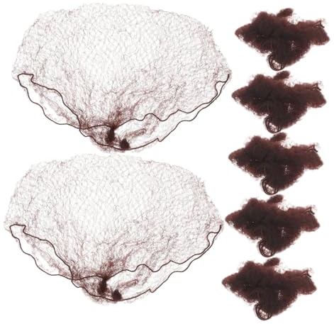 OATIPHO 100stücke Haarnetze für Damen Elastisches Haarnetz zum Schlafen Unsichtbares Netz für Haarknoten Haarnetze zum Binden im Lieferumfang Enthalten