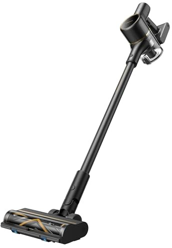 dreame R20 SE-A Aspirateur Balai sans Fil, 20 000PA/150AW, 90min, Écran LED, Compartiment à Poussière de 0,6L, Élimination en Une Pression, Brosse Anti-Nœuds avec Lumière, Filtre à 5 Couches