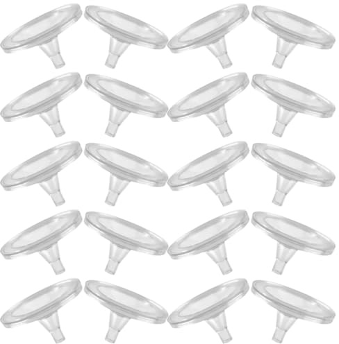 DOITOOL Supporto per Sfere di Cristallo in Plastica Trasparente Set da 20 Pezzi da 5 CM Porta Palline per Fontane e Acquari Espositore Piccolo e Leggero per Decorazioni Esterne e