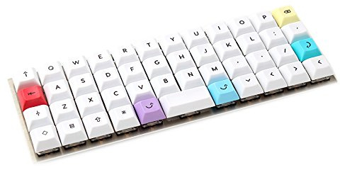 NPKC Dye-Sub Top Print DSA Profile PBT Keycap 1.4mm PBT Suitable for MX Switches Keyboard Planck AMJ40 Niu40 (Only Keycap)