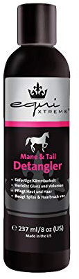 equiXTREME Mane & Tail Detangler für sofortige Kämmbarkeit von Mähne und Schweif (237 ml)