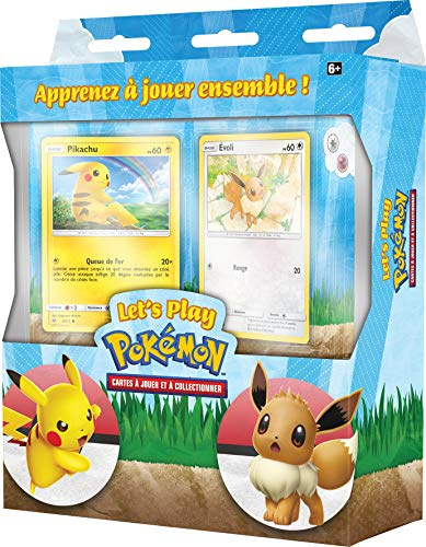 Let's Play Decks Pikachu und Evoli aus dem Pokémon TCG (2 gebrauchsfertige Decks mit 60 Karten mit Zubehör)