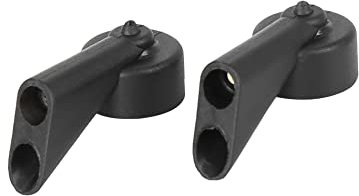 A ABSOPRO Ugello Lavavetri per Tergicristalli Ugello Tergicristalli Pompe Lavavetri Auto Posteriore Parabrezza Lava Irroratrice Ugello 8E9955985 Plastica (Set 2)