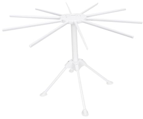 ABOOFAN Escurridor Plegable para Fideos Pequeño de Plástico Abs Color Claro, Rejilla Secadora Segura para Pasta, Compacto y Ligero para Cocina y Restaurante, Patas Antideslizantes