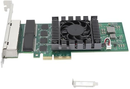 PCIE-Netzwerkkarte, 4 Port PCIE X4 Gigabit-Netzwerkkarte für I211 Chip 100/1000 BPS PCI Express Ethernet LAN-Adapter für Windows, für Linux, für Vmware Esxi