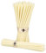 Danilovo - Candele in Cera d'Api, 50 Pezzi, Colore Bianco, Candele Decorative per Preghiera, per Rituali, Decorazione o Candele di Compleanno, 18,5 cm x 0,61 cm