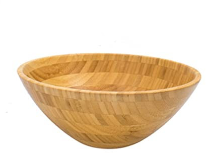 MXMZSRTH Holzschüssel Hölzerne Schüssel Gemischt Gemüse Salatschüssel Schulden Haushalt Holz Schüssel Runde Suppenschüssel Holz Essen Einheit Isolierung Reisschale Natürliches Holz