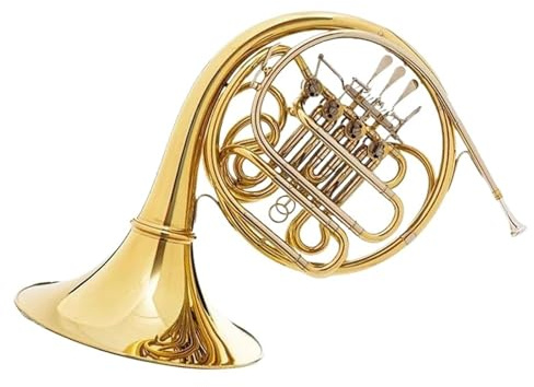 Waldhorn-Set Professionelles Blechblasinstrument Waldhorn Pisiton Edelstahl