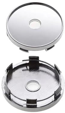 Radkappe Auto-Radnabenabdeckung Zubehör Radnabenabdeckung 4 Stück ABS-Felgenkappe ABS-Kunststoff universal 59 mm 65 mm Universal Radzierblenden