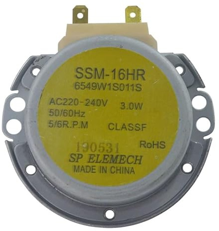 Ersatz für LG Mikrowellen-Drehteller-Motor, 220 V, SSM-16HR 6549W1S011S