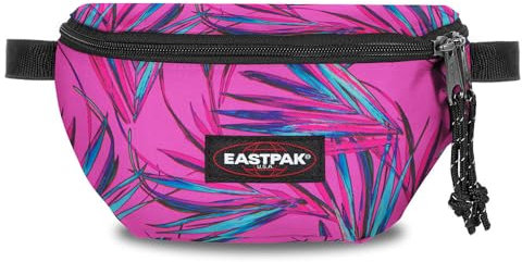 EASTPAK SPRINGER Marsupio, 2 L, Brize Palm Pink, Rosa