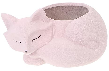HEMOTON Macetas De Cerámica Decorativa para Suculentas Unidad con Diseño De Animal para Decorar Mesa o Escritorio Adorno Hogar