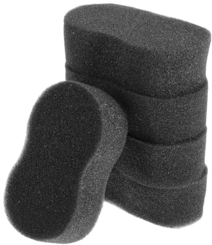HEMOTON 5 esponjas de limpieza suaves para el cuerpo del caballo, eficaz eliminación de la suciedad, función de masaje, adecuada para caballos, ganado, burro, accesorios de limpieza