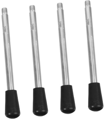 Homoyoyo 4 piezas Manillar Metálico con Rosca para Maquinaria Mango Giratorio Resistente para Fresado y Taladro para Reemplazo Torno y Máquinas de Trabajo