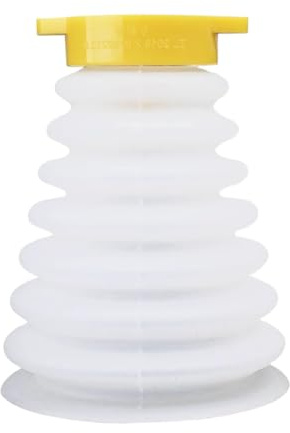 Drill Dust Catcher - Hole Saw Dust Collector, Multifunctional Ash Bowl Visual, 16cm Long & Short Scale Models, High Grade Silicone & ABS Build - For Drywall Hammer Drill & Ceiling Hole Saw