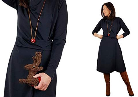 Schnittmuster auf Papier, Kleid Jessica