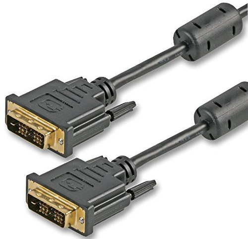 PRO SIGNAL PSG90418 DVI-D Single Link Male to Male Lead, 3m Black