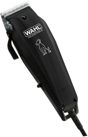 Wahl Basic hundklippare, hundkatt grooming kit, touch up Pet Coat, låg ljudnivå med sladd, husdjur i hemmet, rostbeständig, blad av högkolstål med precisionsslipning