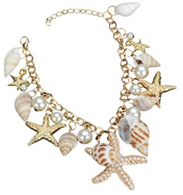 PRETYZOOM 2 Stück Muschelarmband Schneckenarmband Perlenarmband Damenarmband Im Boho-stil Geschenkarmband Für Frauen Leicht Tragbar