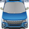 GADLANE Protector Hielo Parabrisas Coche - Magnética Cubre Parabrisas Exterior para Invierno - Plegable, Extra Grueso y Impermeable - para Heladas, Nieve, Sol, Funda Parabrisas Hielo - 153 x 127cm