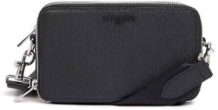 Le Tanneur, petit sac bandoulière, camera bag, en cuir signature t, emile, homme, compartiment zippé, 2 soufflets, fermeture zippée, 4 compartiments cartes, 2 poches plates, bandoulière ajustable