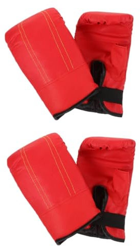 BESPORTBLE 2paare Kickboxhandschuhe Für Training Und Sparring Verstellbares Handgelenk Atmungsaktive Materialien Für Erwachsene Und Leicht Und Tragbar Für Boxsport Und Fitness
