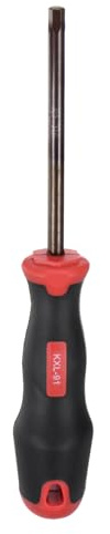 QUARKZMAN Cacciavite a Brugola Magnetica H6x100mm Chiave Esagonale Metrica Manico 115mm per Miglioramento Casa Manutenzione Automobilistica Riparazione Generale