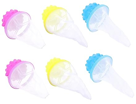 Artibetter 6 Stück Waschmaschinenfilterbeutel aus Pp und Polyester Praktisch zur Aufnahme von Baumwollflusen und Haaren für Haushalt und Wäschepflege